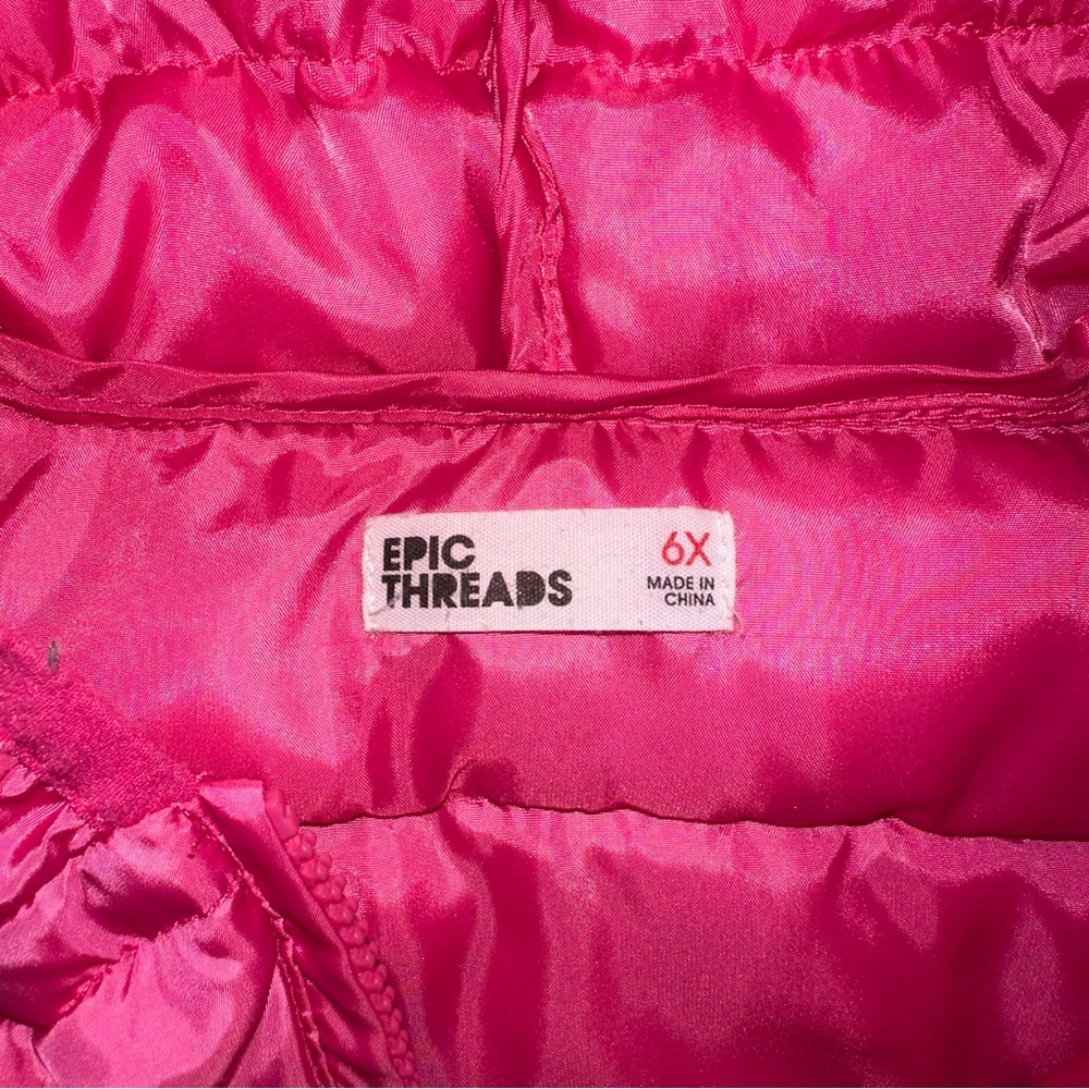 Epic Threads‎ Fuchsia Hooded Jacket - Picture 2 of 11
